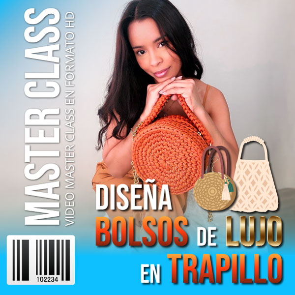 Diseña bolsos de lujo en trapillo